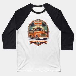Classic Truck Design Baseball T-Shirt